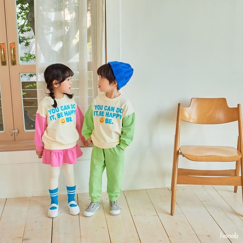 HANAB - Korean Children Fashion - #Kfashion4kids - Yes Top Bottom Set - 10