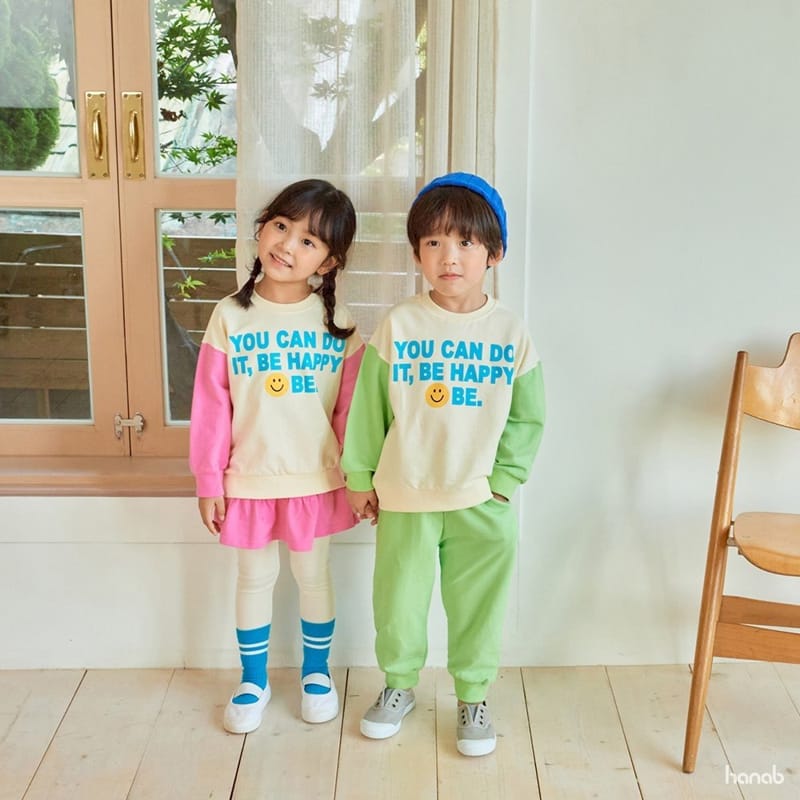 HANAB - Korean Children Fashion - #Kfashion4kids - Yes Top Bottom Set - 5