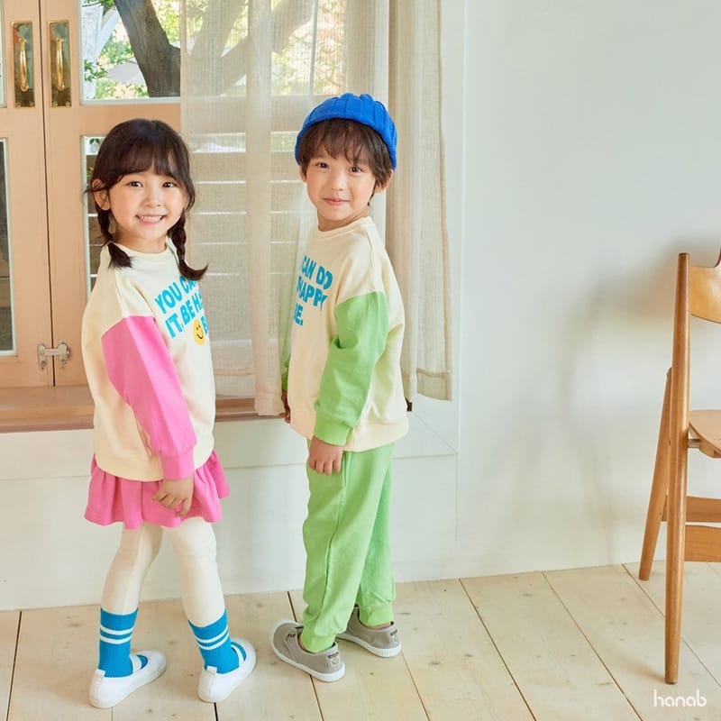 HANAB - Korean Children Fashion - #Kfashion4kids - Yes Top Bottom Set - 6