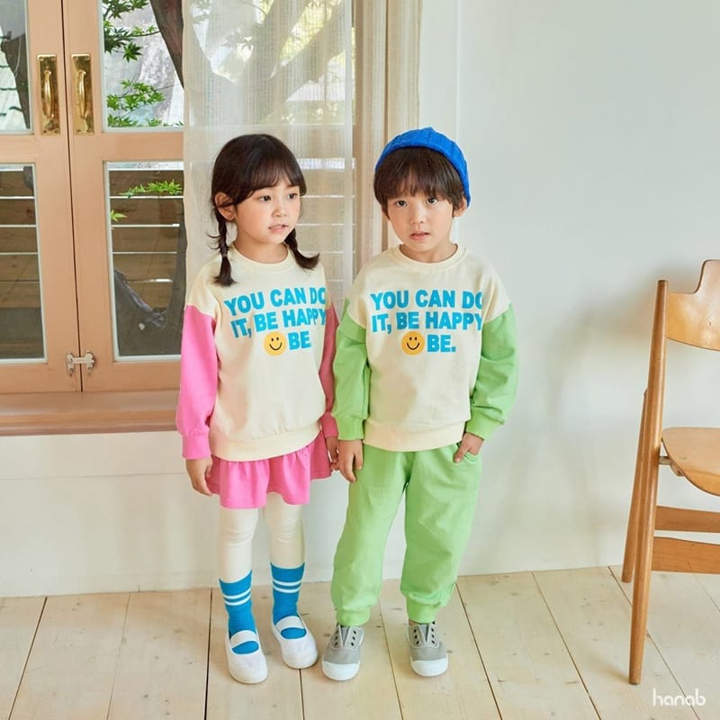 HANAB - Korean Children Fashion - #Kfashion4kids - Yes Top Bottom Set - 7