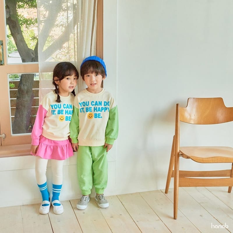 HANAB - Korean Children Fashion - #Kfashion4kids - Yes Top Bottom Set - 9