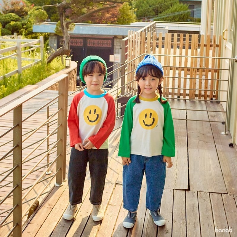 HANAB - Korean Children Fashion - #Kfashion4kids - Big Smile Tee - 2