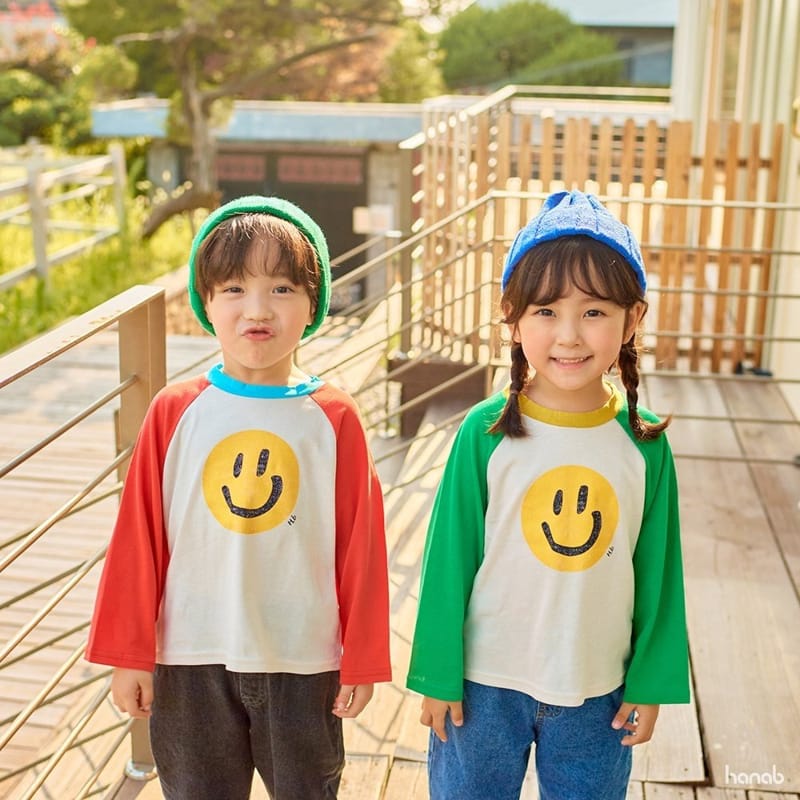 HANAB - Korean Children Fashion - #Kfashion4kids - Big Smile Tee - 3