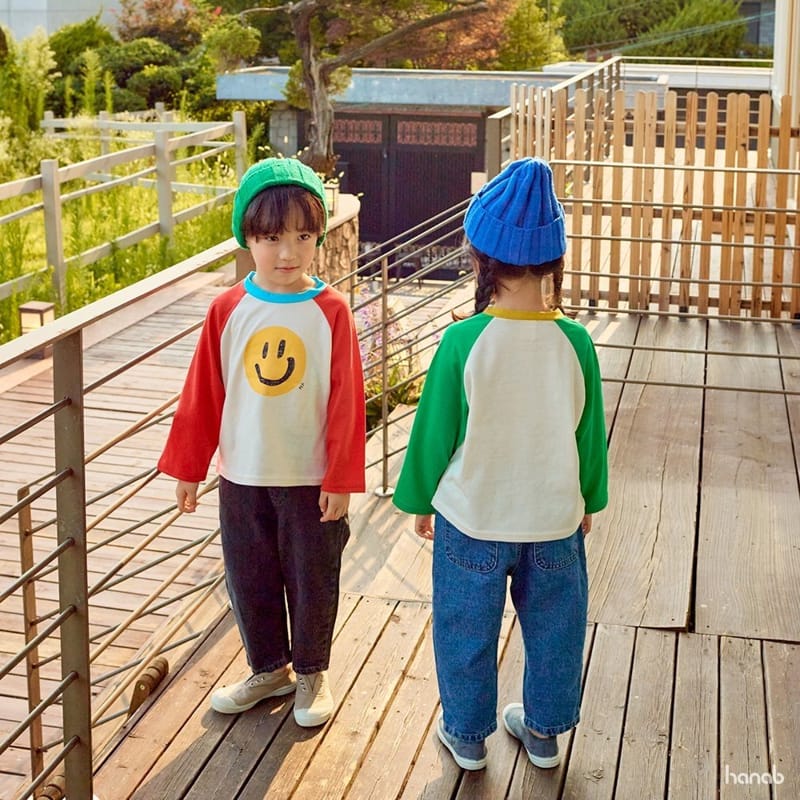 HANAB - Korean Children Fashion - #Kfashion4kids - Big Smile Tee - 4