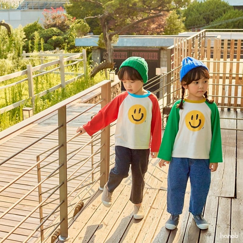 HANAB - Korean Children Fashion - #Kfashion4kids - Big Smile Tee - 5