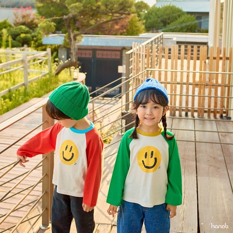 HANAB - Korean Children Fashion - #Kfashion4kids - Big Smile Tee - 6