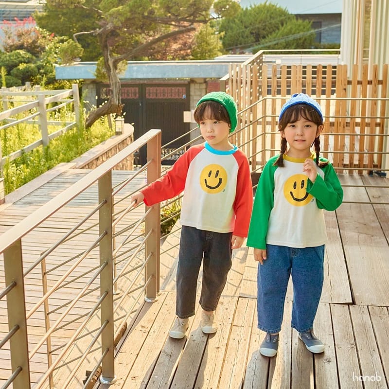 HANAB - Korean Children Fashion - #Kfashion4kids - Big Smile Tee - 7