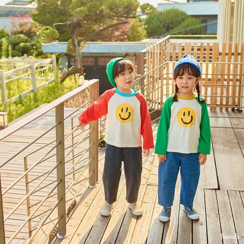 HANAB - Korean Children Fashion - #Kfashion4kids - Big Smile Tee - 8