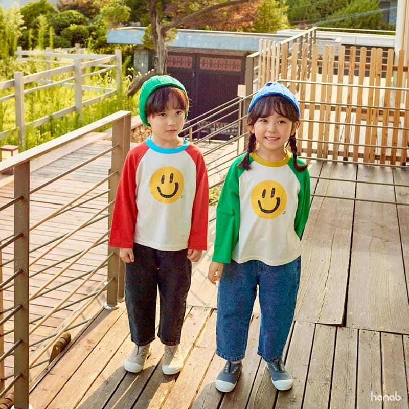 HANAB - Korean Children Fashion - #Kfashion4kids - Big Smile Tee - 9