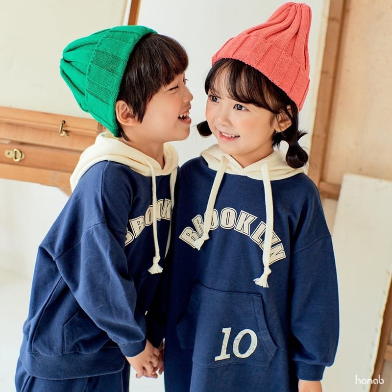 HANAB - Korean Children Fashion - #Kfashion4kids - Brooklyn Top Bottom Set - 2