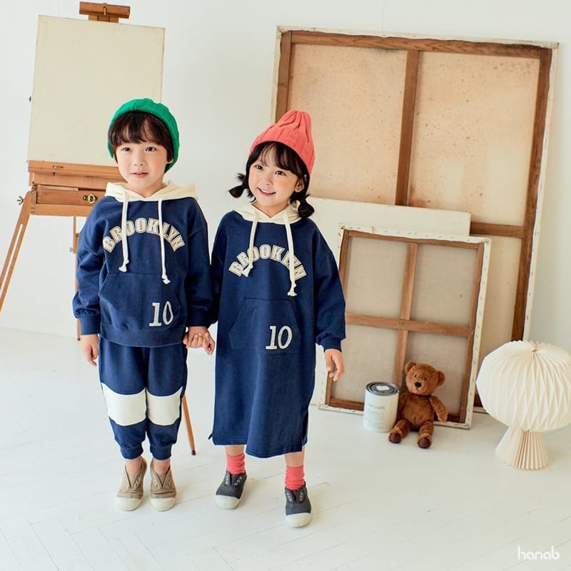 HANAB - Korean Children Fashion - #Kfashion4kids - Brooklyn Top Bottom Set - 7