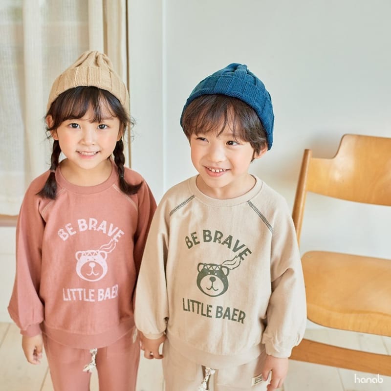 HANAB - Korean Children Fashion - #Kfashion4kids - Brave Top Bottom Set