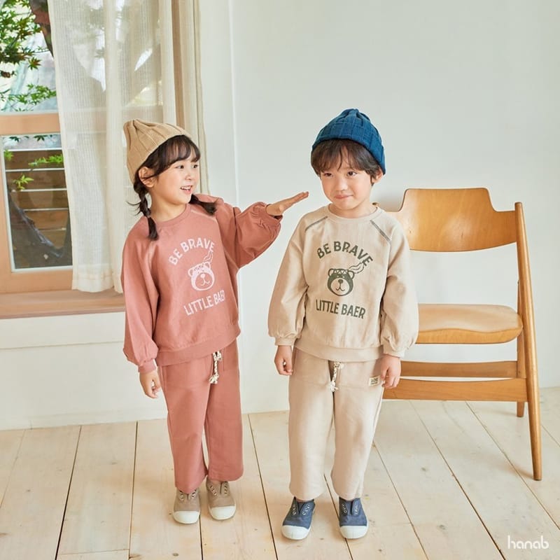 HANAB - Korean Children Fashion - #Kfashion4kids - Brave Top Bottom Set - 5