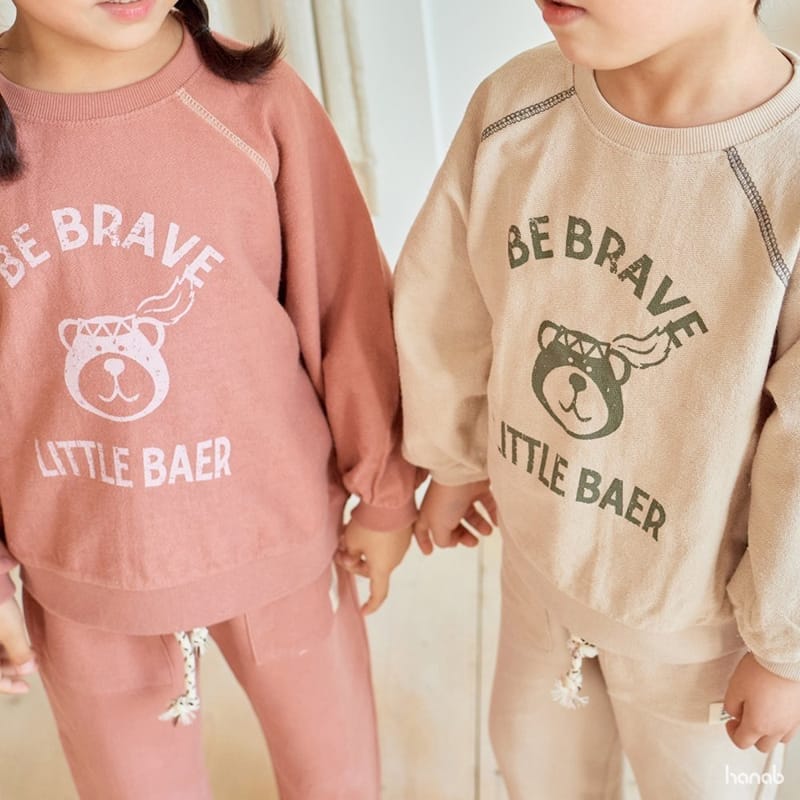 HANAB - Korean Children Fashion - #Kfashion4kids - Brave Top Bottom Set - 6