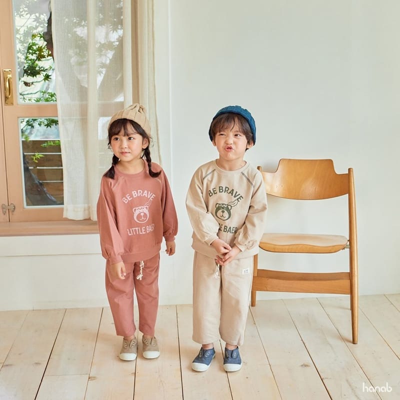 HANAB - Korean Children Fashion - #Kfashion4kids - Brave Top Bottom Set - 8