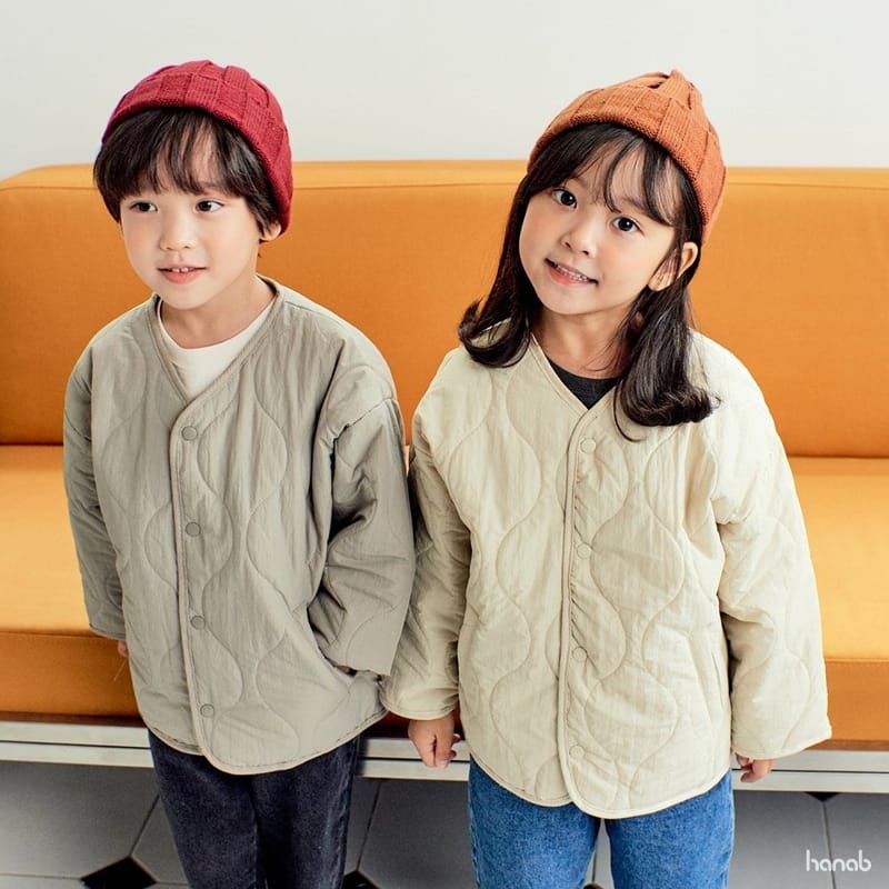 HANAB - Korean Children Fashion - #Kfashion4kids - Basic Quilting Jacket - 12