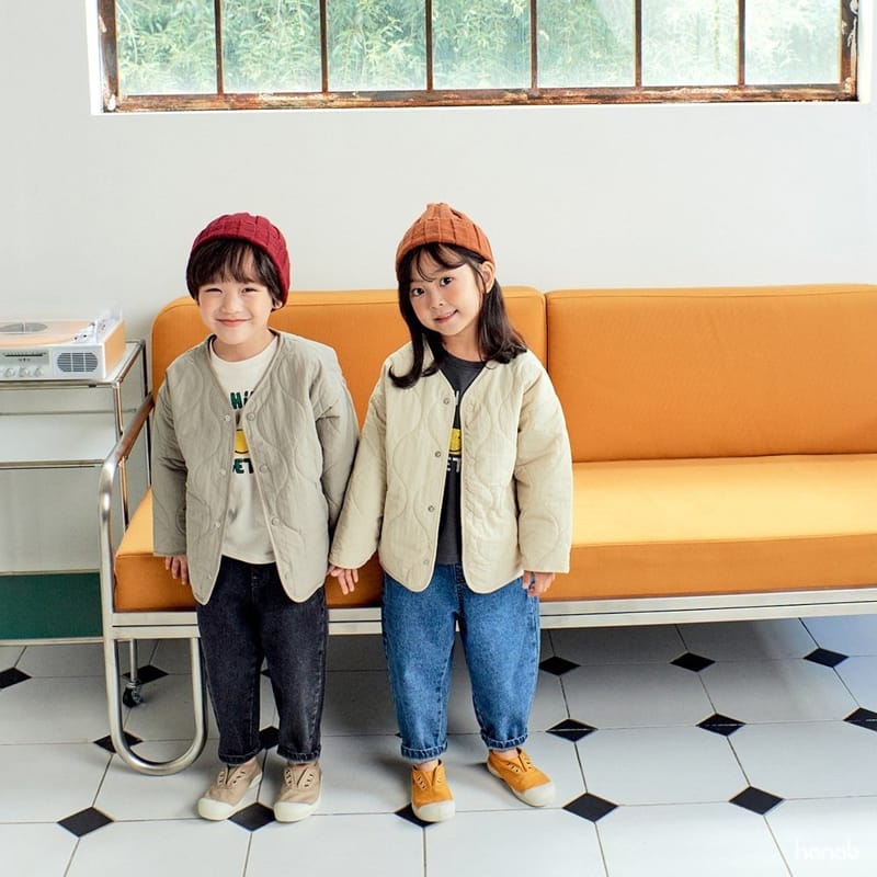 HANAB - Korean Children Fashion - #Kfashion4kids - Basic Quilting Jacket - 3