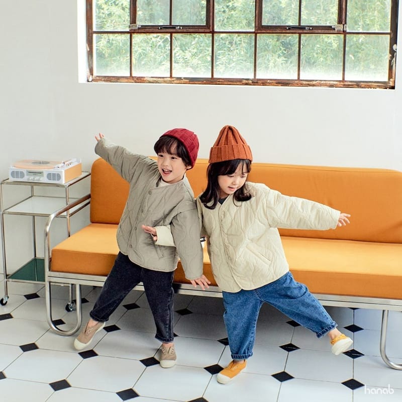 HANAB - Korean Children Fashion - #Kfashion4kids - Basic Quilting Jacket - 4
