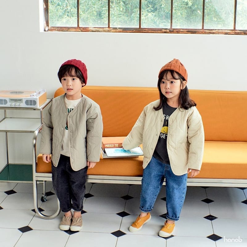 HANAB - Korean Children Fashion - #Kfashion4kids - Basic Quilting Jacket - 5