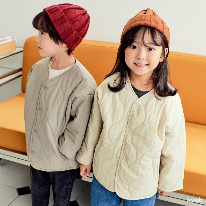 HANAB - Korean Children Fashion - #Kfashion4kids - Basic Quilting Jacket - 6
