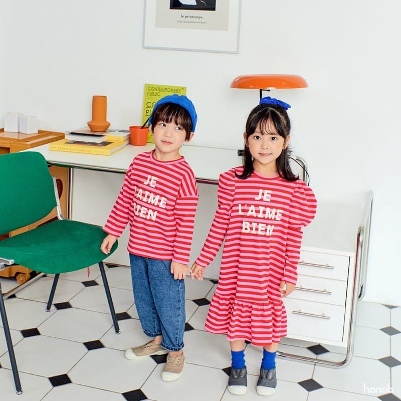 HANAB - Korean Children Fashion - #Kfashion4kids - Berry Tee One-piece - 11