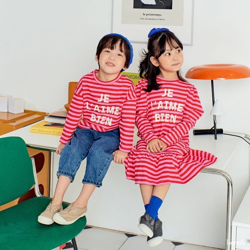 HANAB - Korean Children Fashion - #Kfashion4kids - Berry Tee One-piece - 3