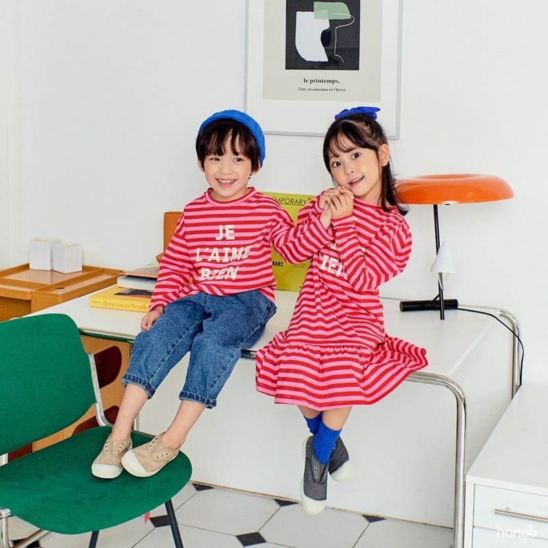 HANAB - Korean Children Fashion - #Kfashion4kids - Berry Tee One-piece - 8