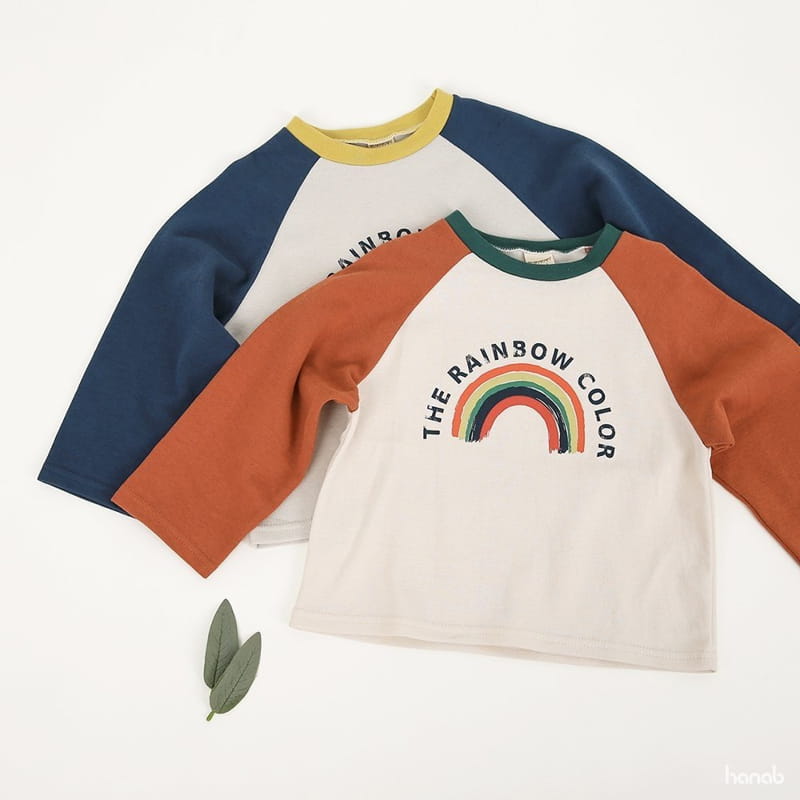 HANAB - Korean Children Fashion - #Kfashion4kids - Color Rainbow Tee