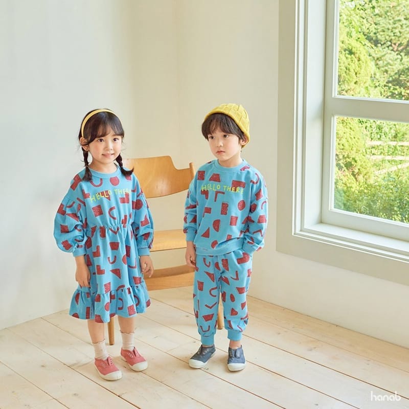 HANAB - Korean Children Fashion - #Kfashion4kids - Hellow There Top Botto Set One-piece - 7