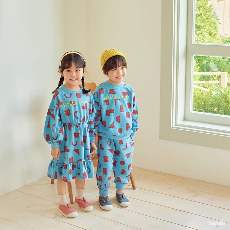 HANAB - Korean Children Fashion - #Kfashion4kids - Hellow There Top Botto Set One-piece - 8