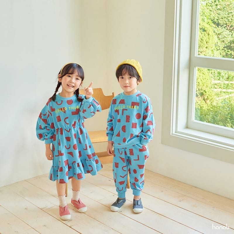 HANAB - Korean Children Fashion - #Kfashion4kids - Hellow There Top Botto Set One-piece - 9