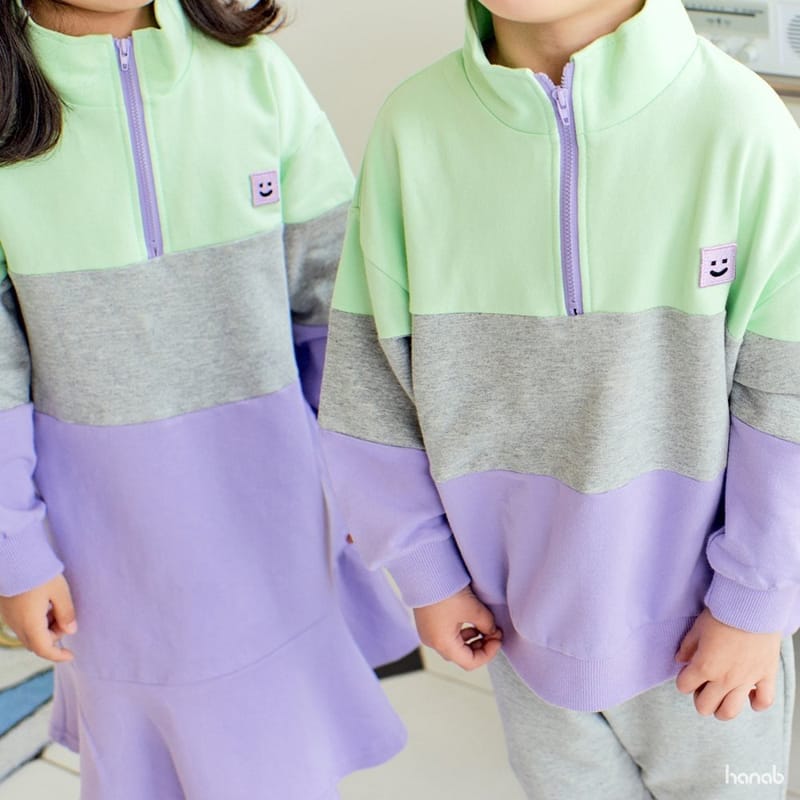 HANAB - Korean Children Fashion - #Kfashion4kids - Color Square One-piece