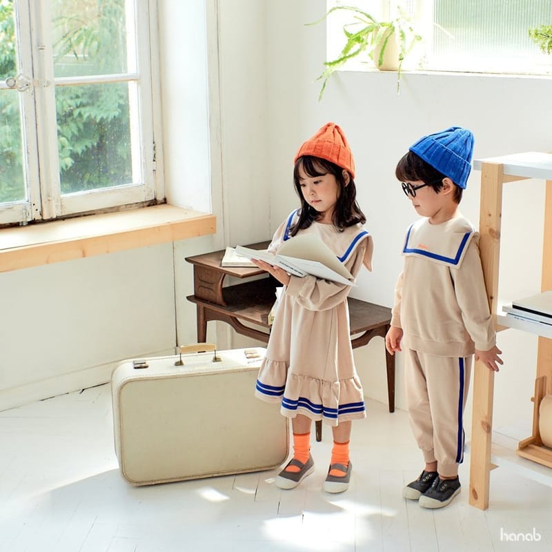 HANAB - Korean Children Fashion - #Kfashion4kids - Modern Callor One-piece - 6