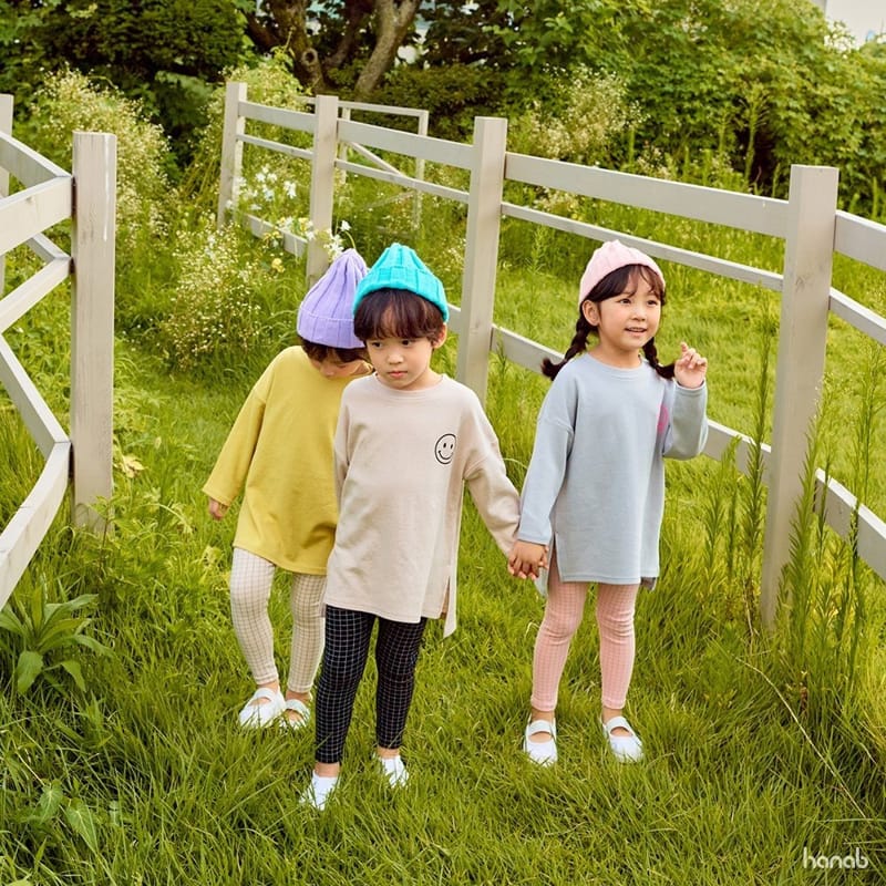 HANAB - Korean Children Fashion - #Kfashion4kids - Long Smile Top Bottom Set - 9