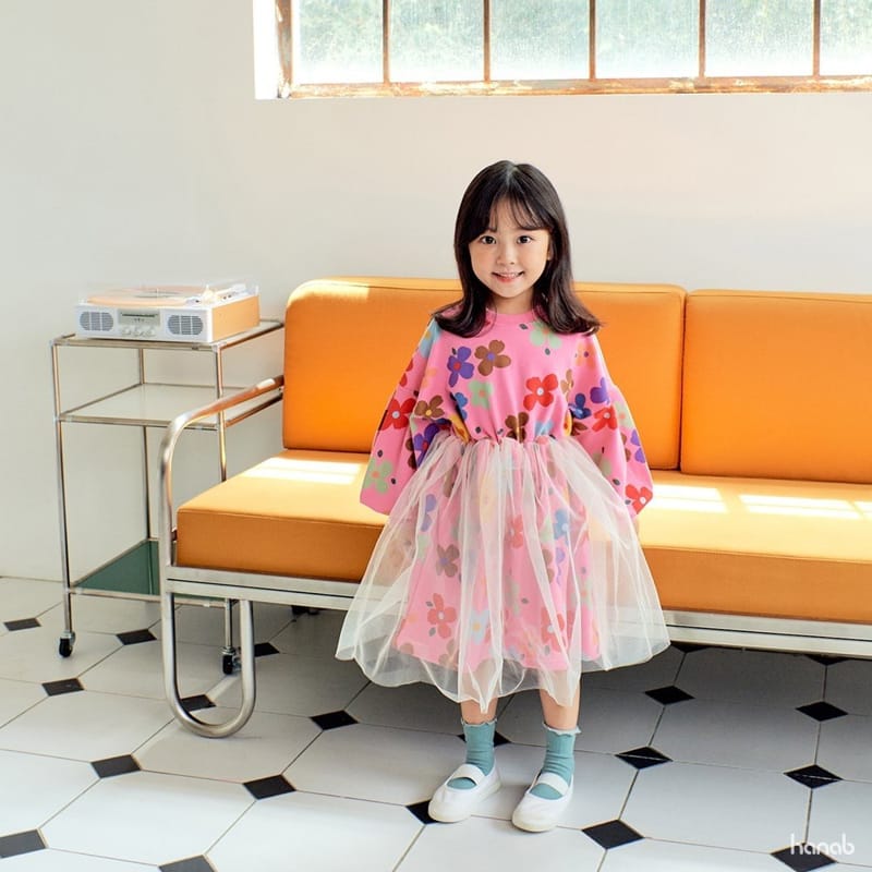 HANAB - Korean Children Fashion - #Kfashion4kids - Flower Tutu One-piece - 10