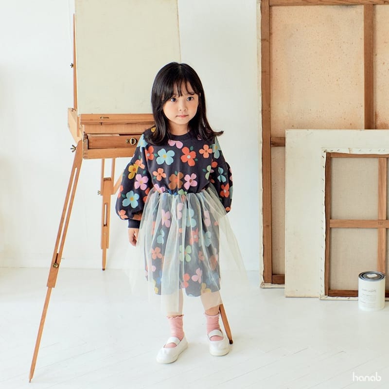 HANAB - Korean Children Fashion - #Kfashion4kids - Flower Tutu One-piece - 11