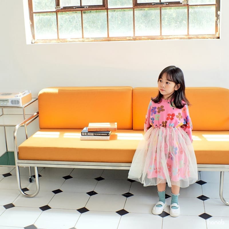 HANAB - Korean Children Fashion - #Kfashion4kids - Flower Tutu One-piece - 6