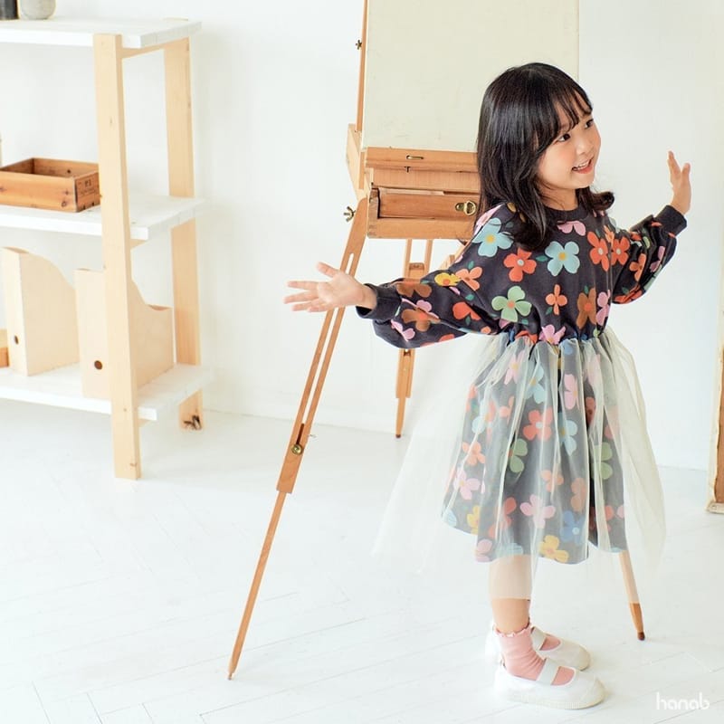 HANAB - Korean Children Fashion - #Kfashion4kids - Flower Tutu One-piece - 9
