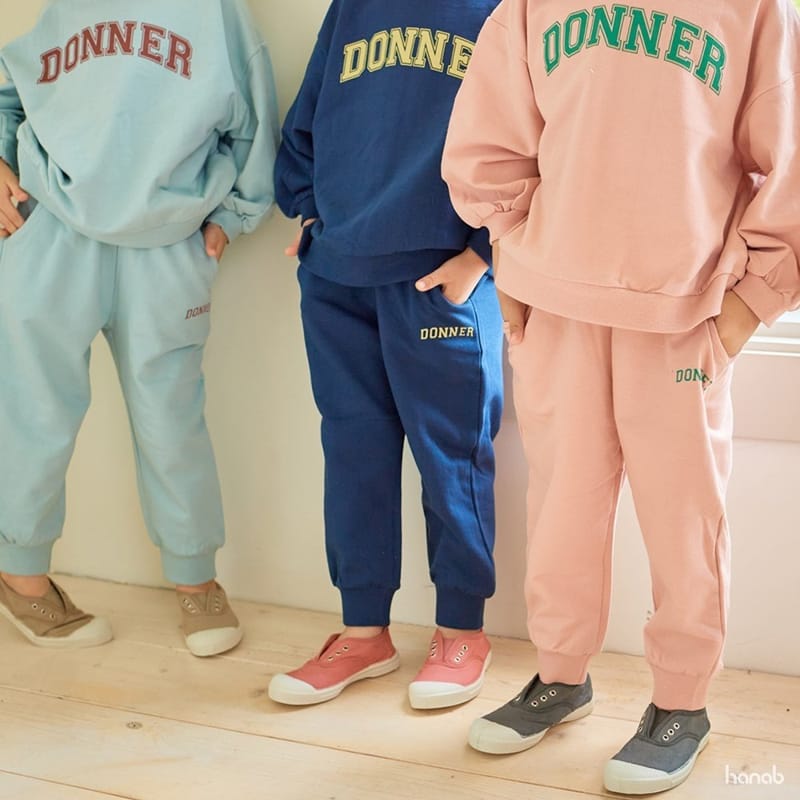 HANAB - Korean Children Fashion - #Kfashion4kids - Donner Top Bottom Set - 3