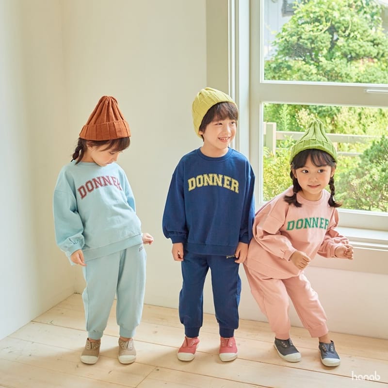HANAB - Korean Children Fashion - #Kfashion4kids - Donner Top Bottom Set - 4