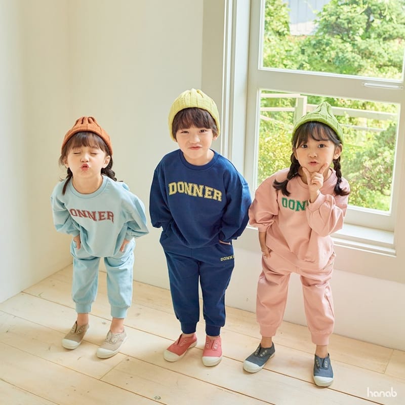 HANAB - Korean Children Fashion - #Kfashion4kids - Donner Top Bottom Set - 7