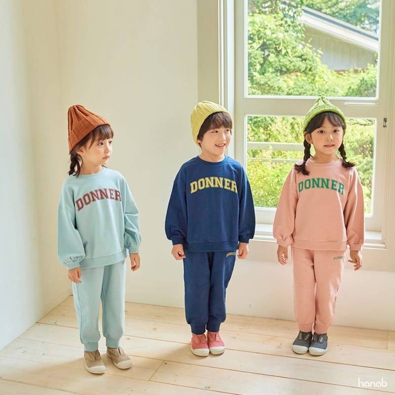 HANAB - Korean Children Fashion - #Kfashion4kids - Donner Top Bottom Set - 8