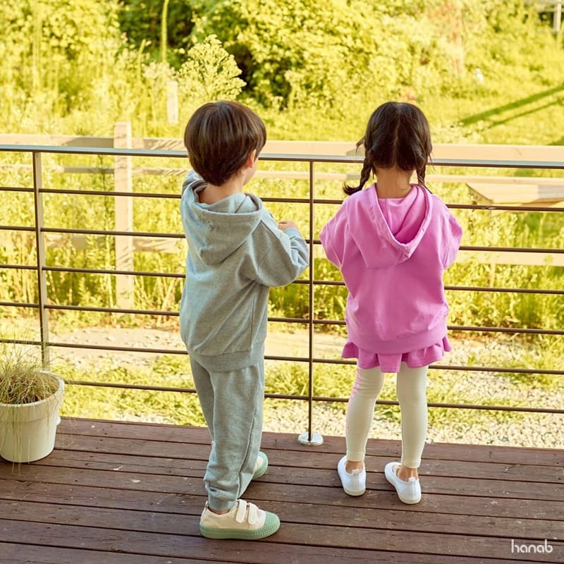HANAB - Korean Children Fashion - #Kfashion4kids - Neon Hoody Top Bottom Set - 11