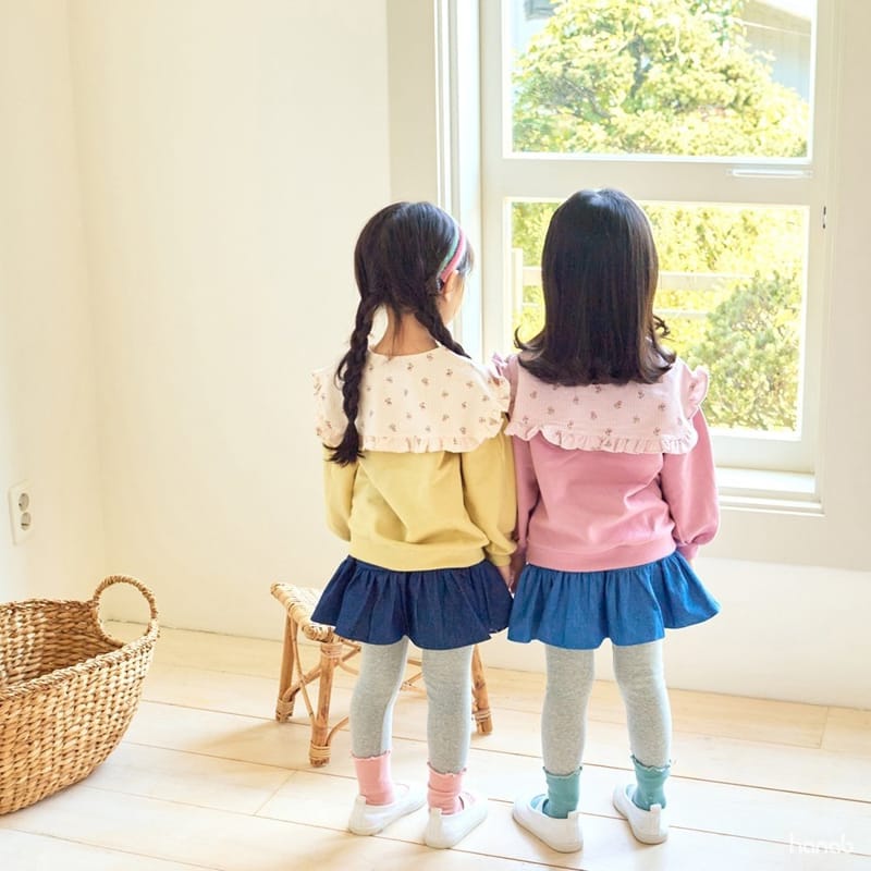 HANAB - Korean Children Fashion - #Kfashion4kids - Flower Sweatshirt - 2