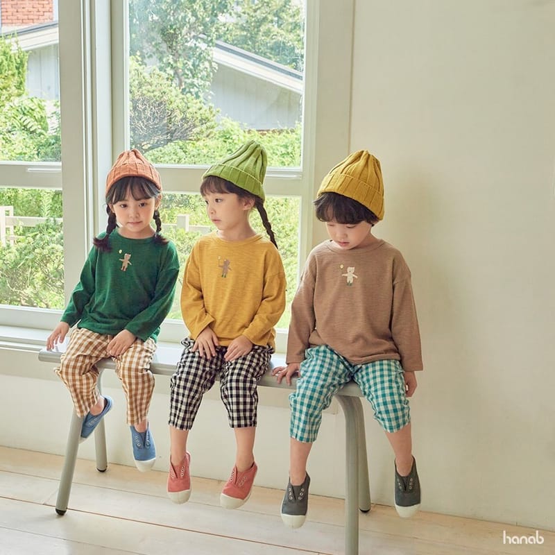 HANAB - Korean Children Fashion - #Kfashion4kids - Kid Bear Top Bottom Set - 10