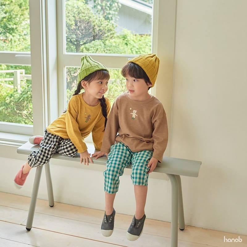 HANAB - Korean Children Fashion - #Kfashion4kids - Kid Bear Top Bottom Set - 11