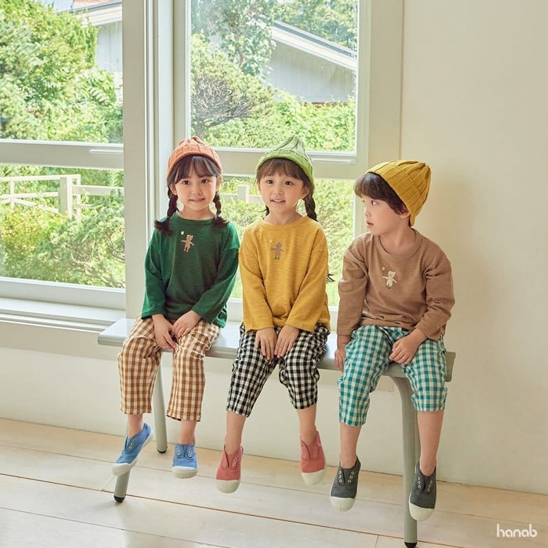 HANAB - Korean Children Fashion - #Kfashion4kids - Kid Bear Top Bottom Set - 9
