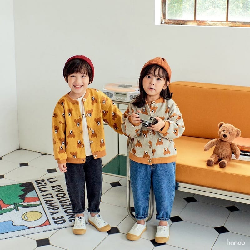 HANAB - Korean Children Fashion - #Kfashion4kids - Bear Cardigan - 10