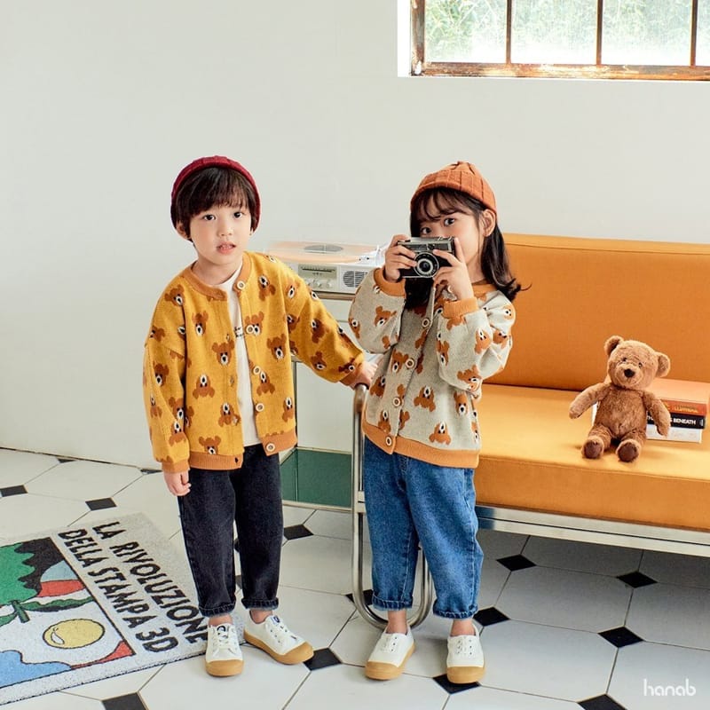 HANAB - Korean Children Fashion - #Kfashion4kids - Bear Cardigan - 11