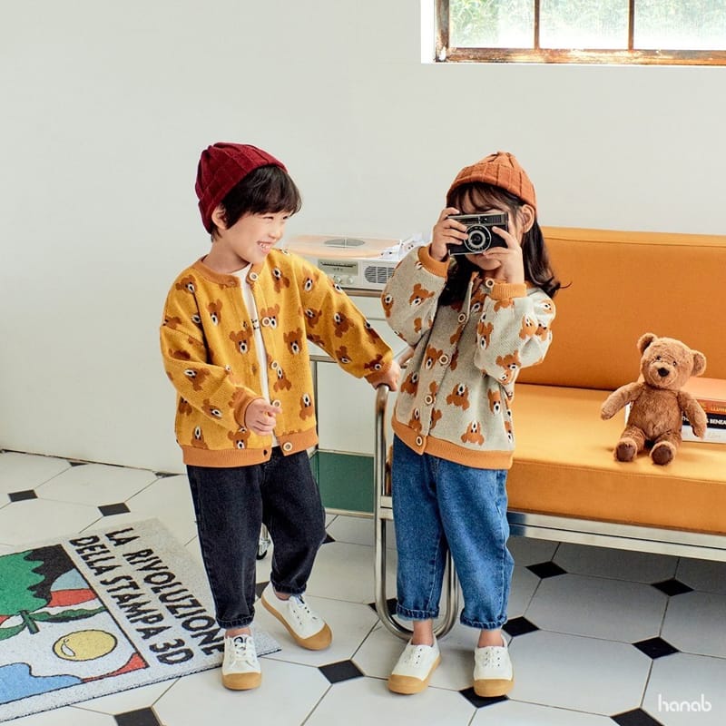 HANAB - Korean Children Fashion - #Kfashion4kids - Bear Cardigan - 12